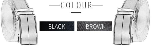 Planet Gates blackCZ070 / 110cm Cow genuine leather men's belt cowhide strap for male automatic buckle belts for men alloy buckle belts