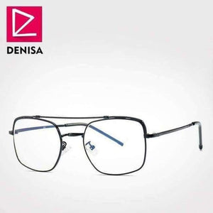 Planet Gates BlackFrame ClearLens DENISA 2018 Optical Spectacle Frame Clear Lens Square Eyeglasses Frame Women/Men Brand Designer Eyewear Oculos G23041