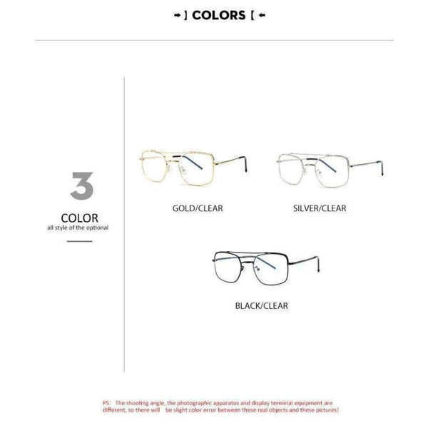 Planet Gates BlackFrame ClearLens DENISA 2018 Optical Spectacle Frame Clear Lens Square Eyeglasses Frame Women/Men Brand Designer Eyewear Oculos G23041