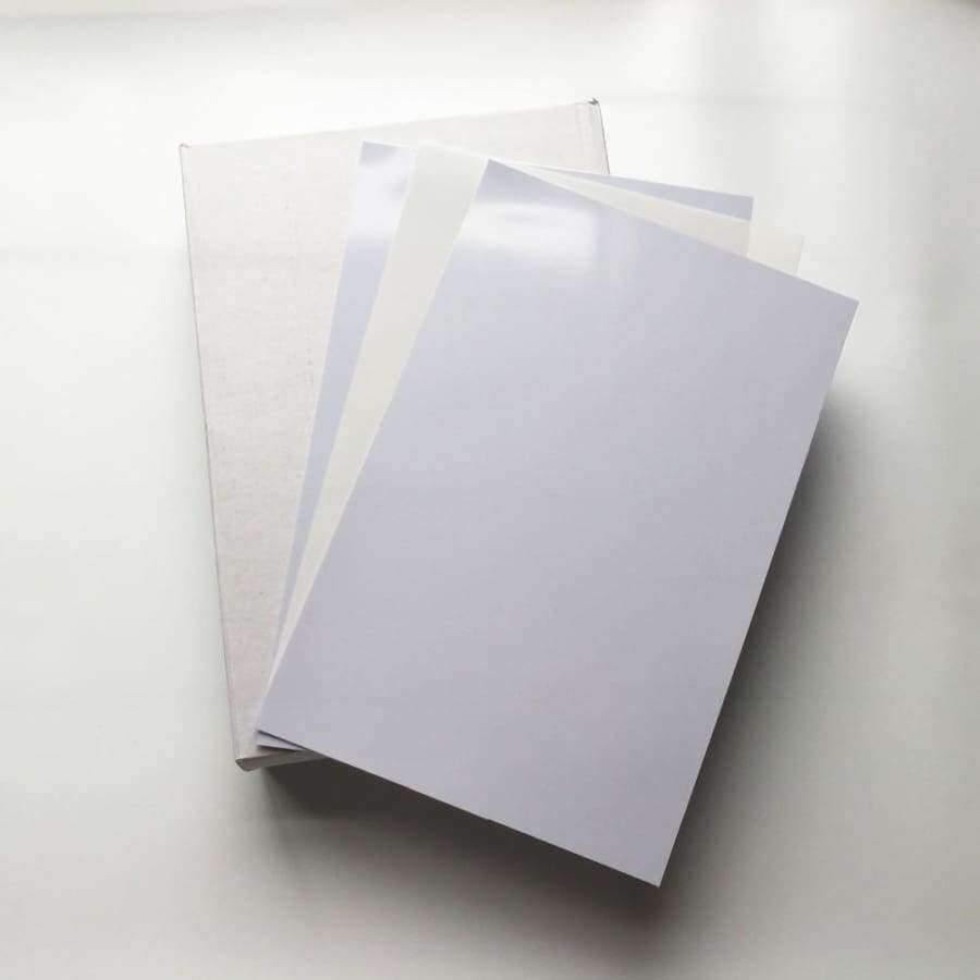 Planet Gates Blank instant white pvc sheet card material for membership card / business card/ ID card with A3 A4 size