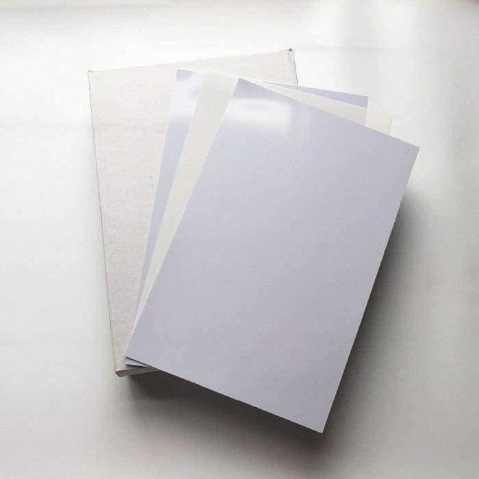 Planet Gates Blank instant white pvc sheet card material for membership card / business card/ ID card with A3 A4 size