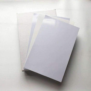 Planet Gates Blank instant white pvc sheet card material for membership card / business card/ ID card with A3 A4 size