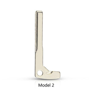 Planet Gates Blank Remote Key Replacement Uncut Blade Insert For Mercedes Benz BGA Smart Chrome Car Uncut Key Blade
