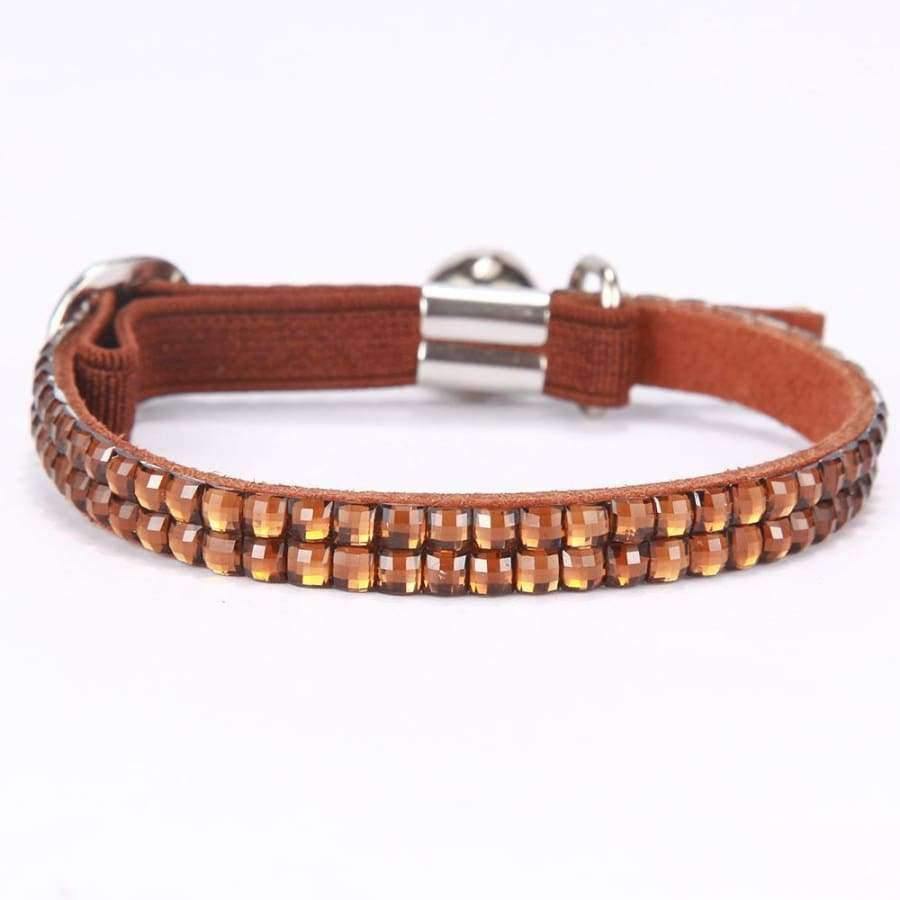 Planet Gates Bling Pet Cat Dog Collar Pet Products Small Dog Collars Crystals Colorful Pet Dogs Cat Leash Collar Accessories YS0034