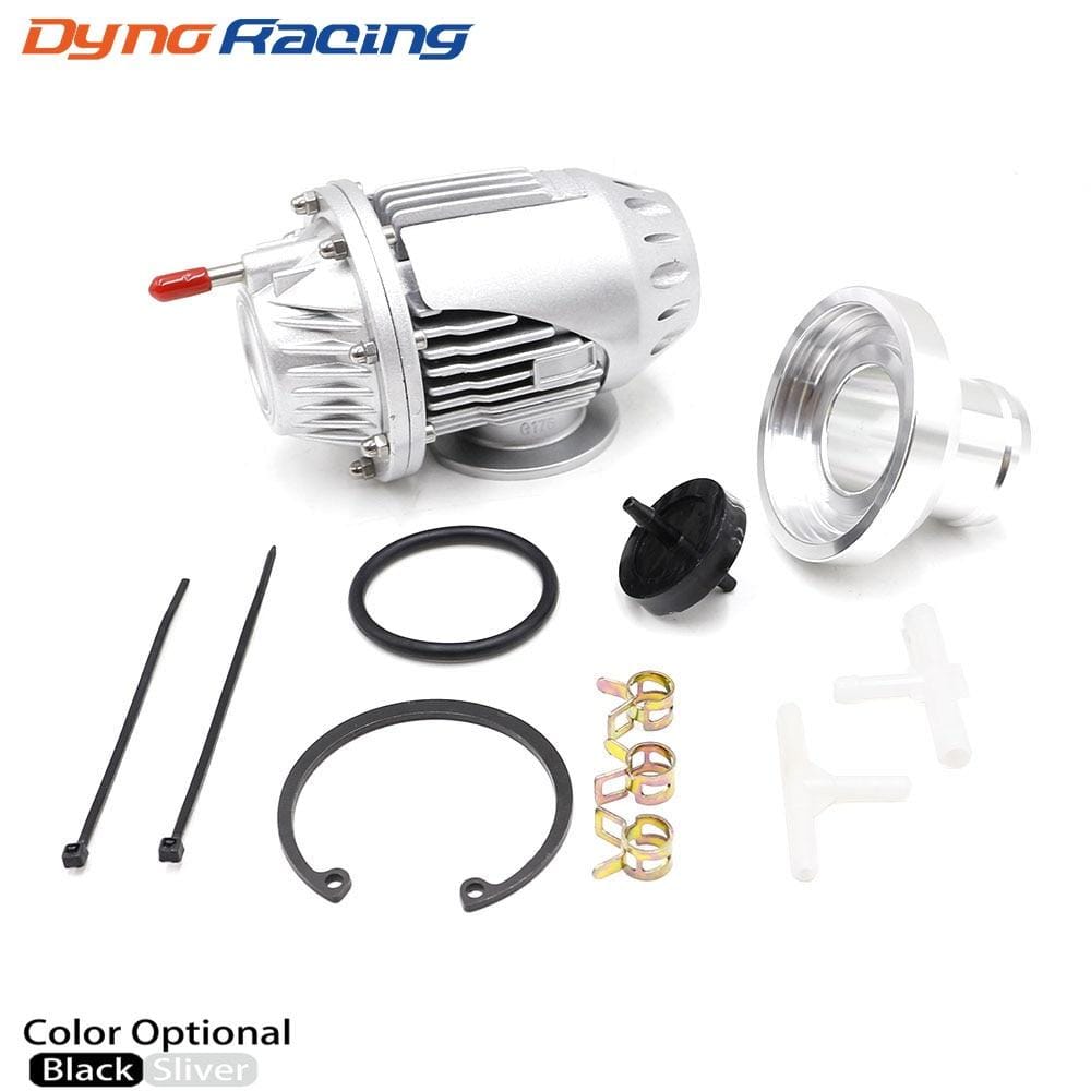 Planet Gates BLOW OFF VALVE BOV SQV 4 IV SSQV 4 IV Latest MODEL (Silver/Black) blow dump blow off adaptor SQV4 without logo YC100385