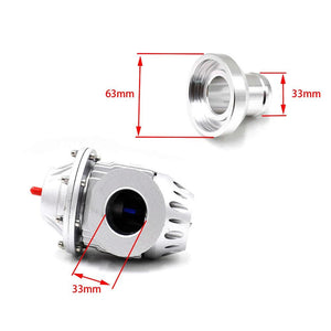 Planet Gates BLOW OFF VALVE BOV SQV 4 IV SSQV 4 IV Latest MODEL (Silver/Black) blow dump blow off adaptor SQV4 without logo YC100385