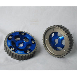 Planet Gates Blox 2pcs Slide Adjustable Cam Gear Pulley Cam Pulley Set For Toyota All Models 84-89 4AGE Inlet and Exhaust EP-CG4AGE