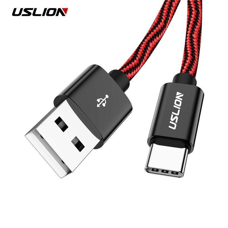 Planet Gates Blue / 0.3M USLION USB Type C Cable for Xiaomi POCOPHONE F1 Fast Charging usb c Type-c Data Cord Phone Charger Cable for Samsung S9 Note 9