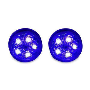Planet Gates blue / 0-5W 2Pcs/Pair Novelty Car Door Warning Light Flashing LED Universal Wireless Door Open Safety Flicker Anti Rear-end Collision proof