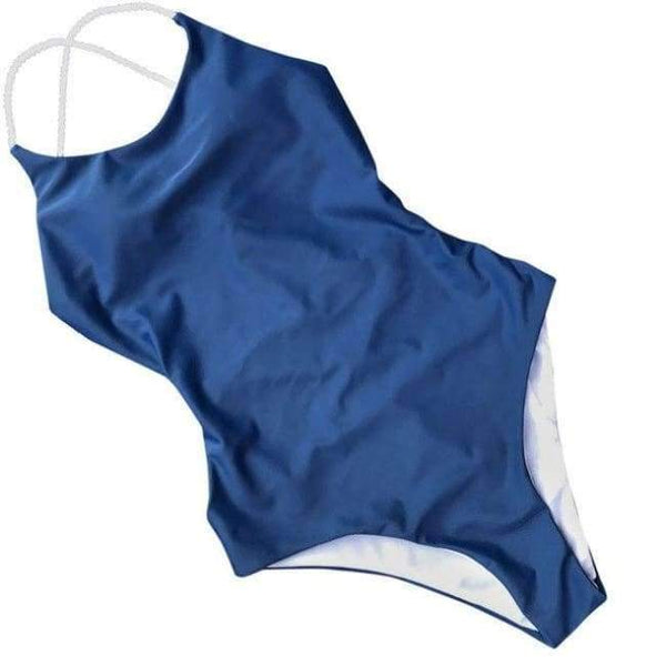 Planet Gates Blue / 0 Summer women swimwear sexy rope Bandage swimwear women bikini swimwear high waisted one-piece Bathing Beachwear JL 10