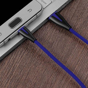 Planet Gates Blue / 1.2m H&A Fashion Fast Charge Micro USB Cable For Samsung Xiaomi Redmi Huawei USB Charger For Android System Mobile Phone Data Cables