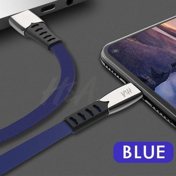 Planet Gates Blue / 1.2m H&A Fashion Fast Charger Micro USB Data Cable For Samsung For Xiaomi Huawei Mobile Phone Charging Cable For Android Phone Cable