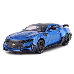 Planet Gates Blue 1/32 1/36 Diecasts & Toy Vehicles Chevrolet Camaro Toy Car Model Collection Alloy Car Toys For Children Christmas Gift машинки