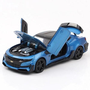Planet Gates Blue 1:32 Chevrolet Camaro Alloy Car Model Diecasts & Toy Vehicles Toy Cars Toy Sports Kid Toys For Children Collection Gifts Boy