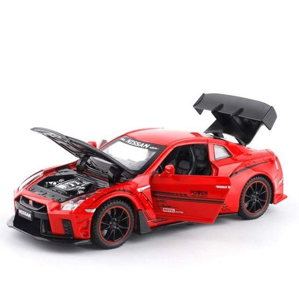 Planet Gates Blue 1:32 NISSAN GT-R Alloy Car Model Diecasts & Toy Vehicles Toy Cars Kid Toys For Children Gifts Boy Toy