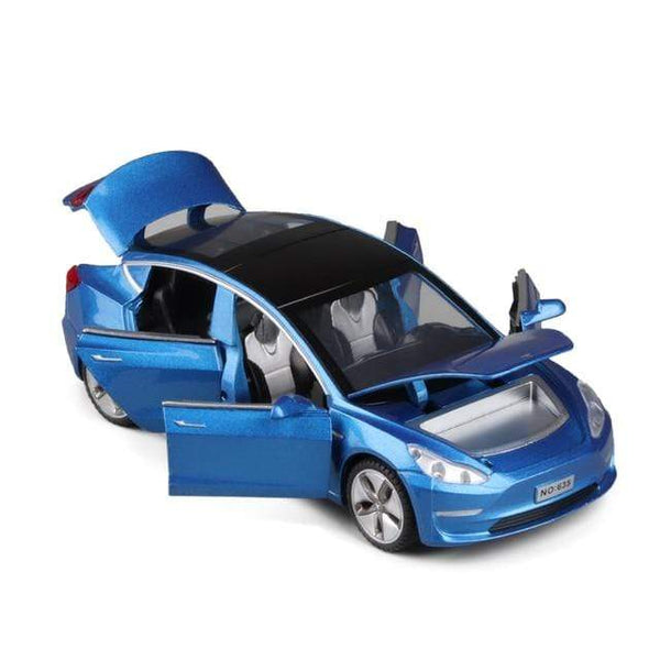 Planet Gates Blue 1:32 Tesla MODEL 3 Alloy Car Model Diecasts & Toy Vehicles Toy Cars Free Shipping Kid Toys For Children Gifts Boy Toy