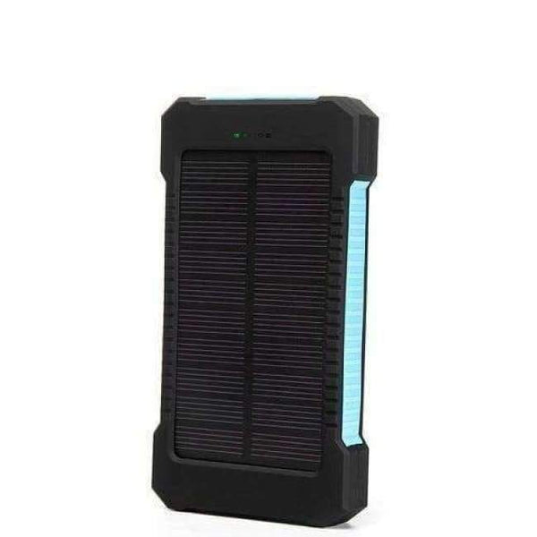 Planet Gates blue 10000mAh Portable Solar Power Bank Charger Dual USB Power Bank For iPhone 6 6S 7 Plus 8 Samsung Extend Battery PowerBank