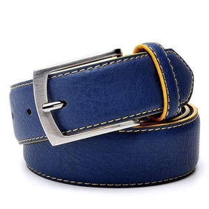Men's Belt Factory Direct Belt Wholsale Price New Fashion Designer Belt High Quality Genuine Leather Belts for Men Blue Black