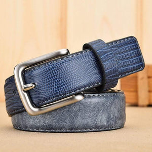 Designer Belt For Men Casual Patchwork Men Belts  For Jeans Leather Navy Belt Men 3 CM Cinturones Hombre