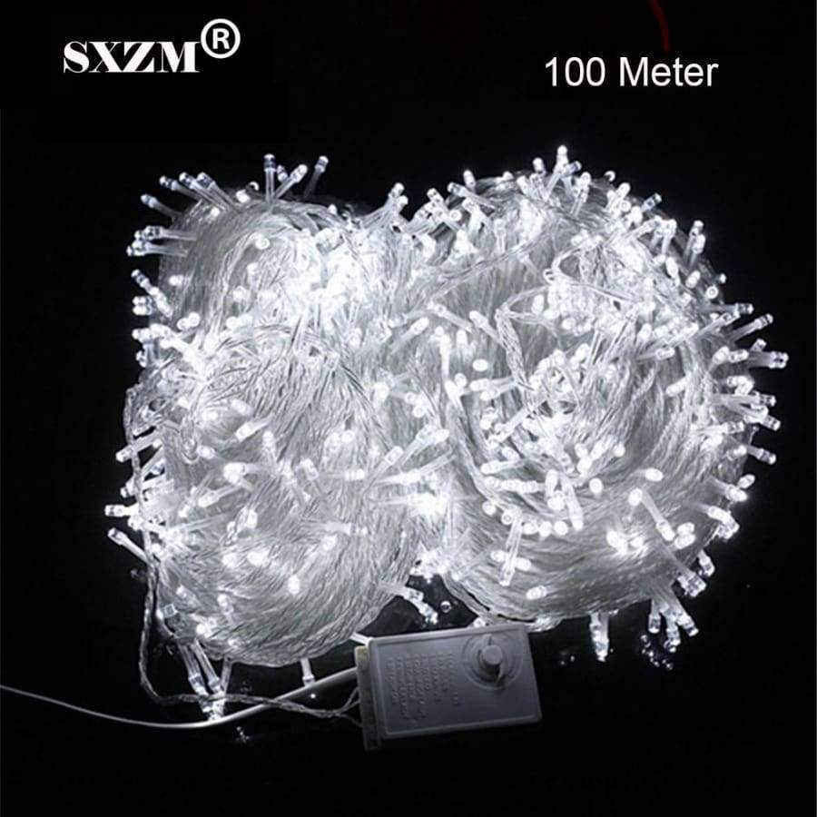 Planet Gates Blue / 100M 600Leds SXZM 10M 20M 30M 50M 100M LED string Fairy light holiday decoration AC220V 110V Waterproof outdoor light with controller