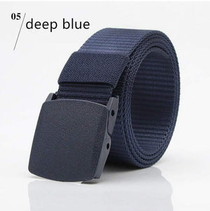 Hot sale Men /women belt High Quality Automatic Buckle Nylon Belt OutdoorTravel Tactical Waist Belt Unisex add long Belts 140cm