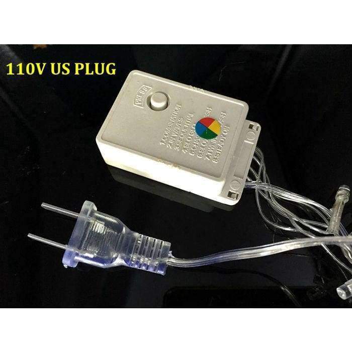 Planet Gates blue / 10m 100led Waterproof Outdoor Home 10M 20M 30M 50M 100M LED Fairy String Lights Christmas Party Wedding Holiday Decoration Garland light