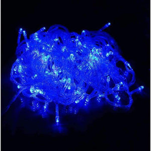 Planet Gates blue / 10m 100led Waterproof Outdoor Home 10M 20M 30M 50M 100M LED Fairy String Lights Christmas Party Wedding Holiday Decoration Garland light