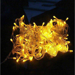 Planet Gates blue / 10m 100led Waterproof Outdoor Home 10M 20M 30M 50M 100M LED Fairy String Lights Christmas Party Wedding Holiday Decoration Garland light