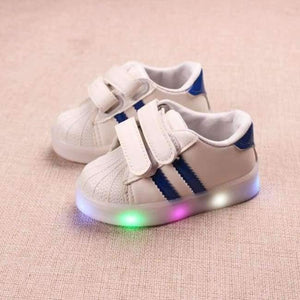Planet Gates Blue / 11 Baby first walkers running Footwear LED baby sneakers casual soft comfortable infant tennis girls boys shoes elegant baby shoes