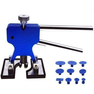 Planet Gates Blue / 11Pcs Paintless Dent Repair Tools Dent Removal Dent Puller Tabs Dent Lifter Hand Tool Set Car Body Repair Kit Auto Hand Tools