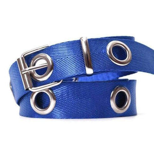 Planet Gates Blue / 120cm SUMEIKE Thin Canvas Waist Belts for Women Pin Buckle Black Punk Style Women Belt Ladies Jeans Accessories