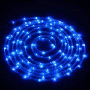 Planet Gates Blue / 12M 100LEDs 12M 100LEDs 7M 50 LED Solar Rope Tube String Lights Outdoor Garden Christmas Garland Led Globe Led Strip Fairy Light  Waterproof