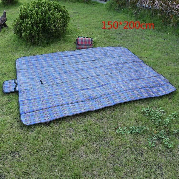Planet Gates Blue / 150x200cm 150x200cm Camping Mat Plaid folding camping mattress Baby Climb Outdoor Waterproof Beach  Picnic Blanket  for Multiplayer Picnic