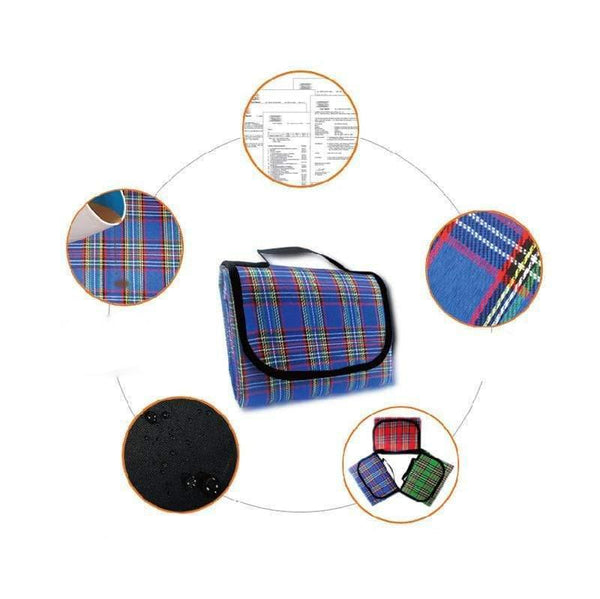 Planet Gates Blue / 150x200cm 150x200cm Camping Mat Plaid folding camping mattress Baby Climb Outdoor Waterproof Beach  Picnic Blanket  for Multiplayer Picnic