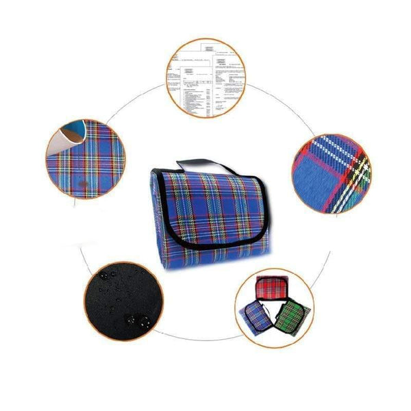 Planet Gates Blue / 150x200cm 150x200cm Camping Mat Plaid folding camping mattress Baby Climb Outdoor Waterproof Beach  Picnic Blanket  for Multiplayer Picnic