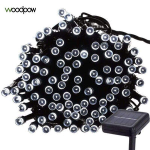 Planet Gates Blue / 17M 100LED Woodpow F5 100-200LED Solar String Lights Christmas Tree Fairy Lamp Xmas Holiday Waterproof Garden Courtyard Decoration Lights