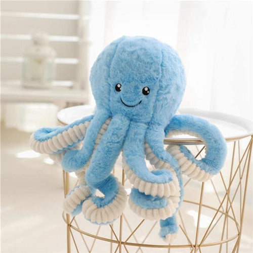 18-80cm Lovely Simulation Octopus Pendant Plush Stuffed Toy Soft Animal Home Accessories Cute Doll Children Christmas Gifts