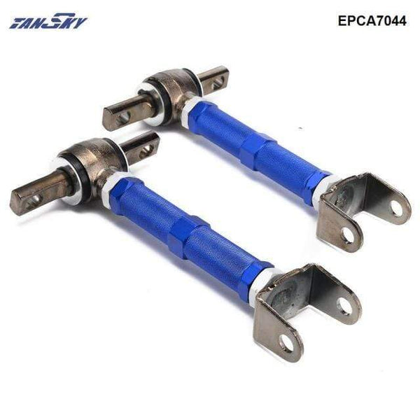 Planet Gates Blue 1pair REAR Adjustable Racing Rear Suspension Camber Control Arms Kit For Honda Civic EP3 TYPE R DC5 ES1 EP2 SPORT EPCA7044