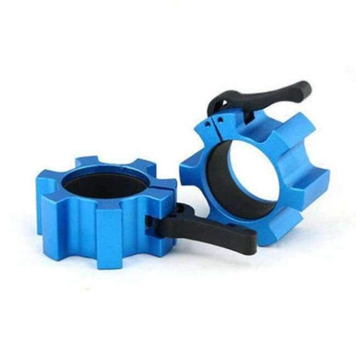 Planet Gates Blue 1PC Fitness Equipment Body Building Weightlifting Dumbbell Accessories Barbell Pole Weight Plate Small Plastic Buckle Security