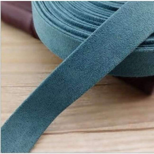 Planet Gates blue 2.5cm Width Velvet Fabric Strip Ribbons Handmade Cloth Hair Accessories Decorative Arts and Crafts Hair Bow Sewing Accessories