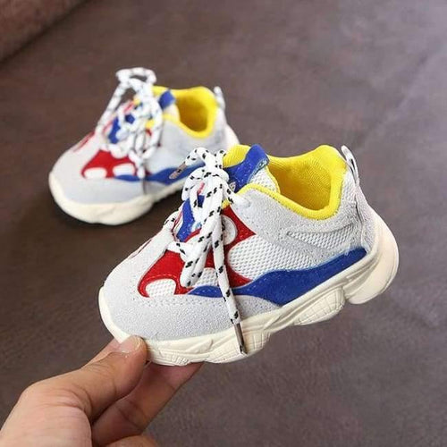 Planet Gates Blue / 2 Autumn Baby Girl Boy Toddler Shoes Infant Casual Running Shoes Soft Bottom Comfortable Stitching Color Children Sneaker