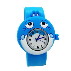 Planet Gates Blue 2 Children's Watches Cartoon Kids Wrist Baby Watch Clock Quartz Watches for  Gifts Relogio Montre shark