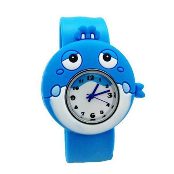 Planet Gates Blue 2 Children's Watches Cartoon Kids Wrist Baby Watch Clock Quartz Watches for  Gifts Relogio Montre shark