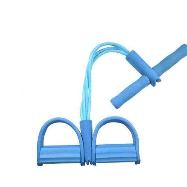 Planet Gates Blue 2 Unisex Tension Device Household Waist Sports Pedal Elastic Rope Fitness Equipment Resistance Bands Body Building