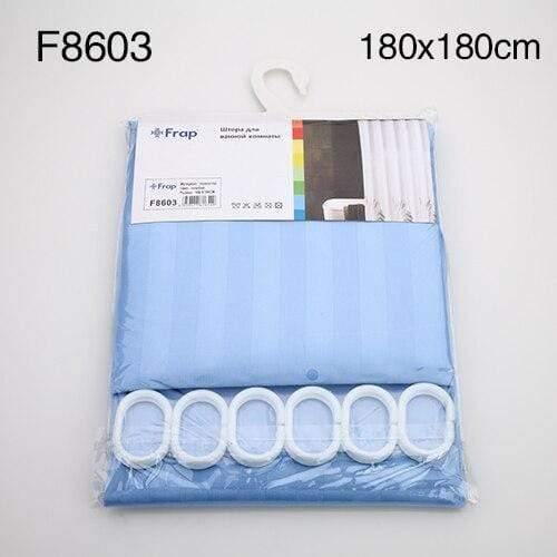 Planet Gates blue-200006152 7color 180*180cm Popular solid Bathroom Curtains Big Circle  Shower Curtain Fabric Polyester Bath curtains with hooks F8602