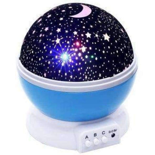 Planet Gates BLUE 2018 New Stars Starry Sky LED Night Light Projector Moon Novelty Table Night Lamp Battery USB Night Light For Children