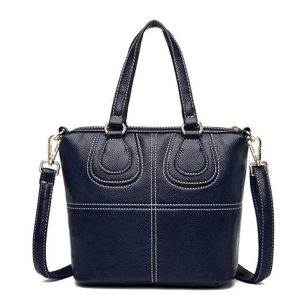 Embroidery Thread High Quality PU Leather Women Handbags Tote Bags Small Shoulder Bag Crossbody