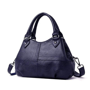 Fashion Patchwork Sheepskin Shoulder Crossbody Bags Ladies Leather Women Bags Women Leather