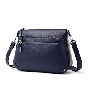 Multi-layer Zipper Bag Top Quality Girls Messenger Bags In Shoulder Bag Women's Cross-body Bags