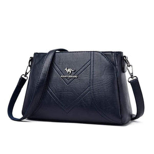 Women Messenger Bags Small Leather Shoulder Bag Female Sac A Main Vintage Bags For Girls Women